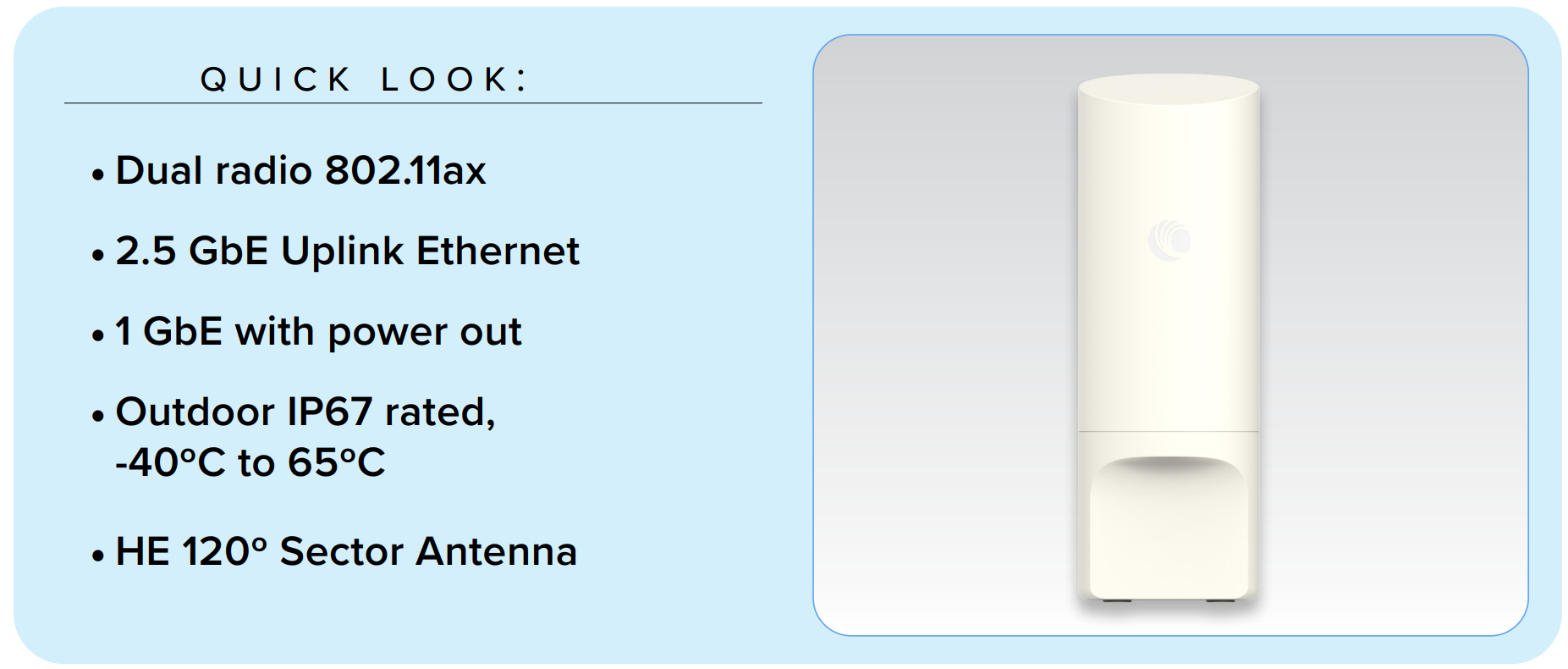 Enterprise Wi-Fi features